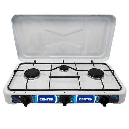 Плита настольная газовая CENTEK CT-1522 белая