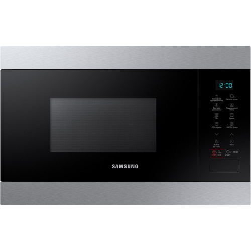 Встраиваемая микроволновая печь SAMSUNG MG22M8074CT/BW (22 л)