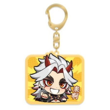 Брелок акриловый  Chibi Expressions Character Acrylic Keychain Arataki Itto