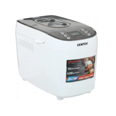 Хлебопечка CENTEK CT-1415 белый/сталь