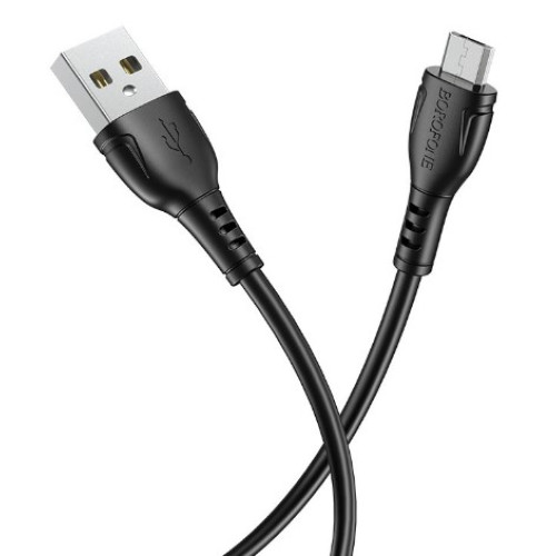 USB кабель Borofone BX51 Micro 2.4A 1m black