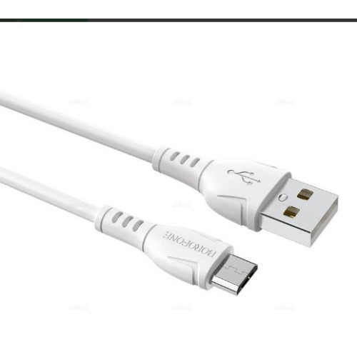 USB кабель Borofone BX51 Micro 2.4A 1m white