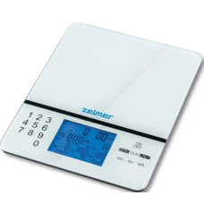 Весы кухонные ZELMER ZKS1500N White