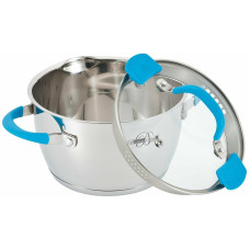 Кастрюля BartonSteel 3,4л. BS- 2117-20 blue