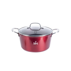 Кастрюля  Mercury Haus MC-1780 red 2.8л