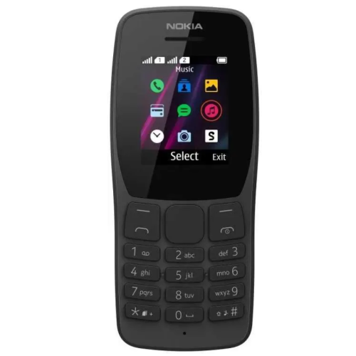 Моб. телефон NOKIA 110 DS Charcoal (TA-1567)