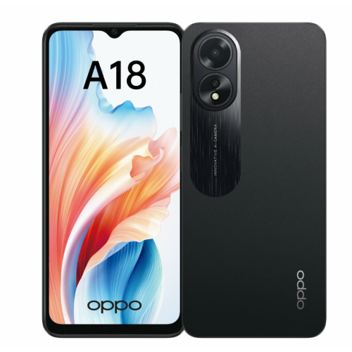 Смартфон OPPO A18 4/128GB Black