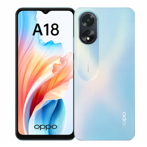 Смартфон OPPO A18 4/128GB Blue