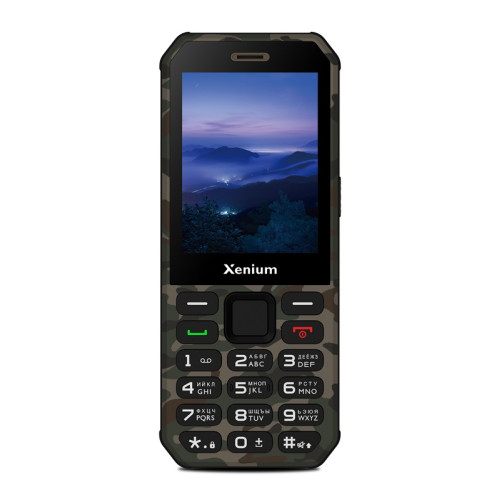 Моб. телефон Xenium X300 Green Camouflage