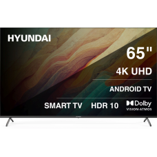 Телевизор HYUNDAI H-LED65BU7009 черный (Android)