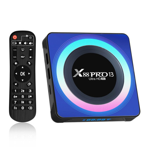 Smart TV X88 pro13 (4/64GB, RK3528, Android 13.0, wifi:dual band SUPPORT 8K, DDR4)
