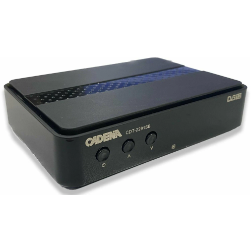 ТВ-Тюнер DVB-T2 Cadena CDT-2291SB