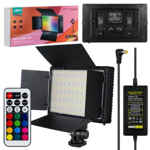 Светодиодная панель со шторками для фотосъемки LED-800 RGB JBH