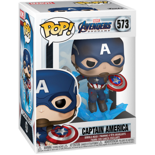 Фигурка Funko POP "Bobble Marvel: Avengers Endgame: Captain America"(573)